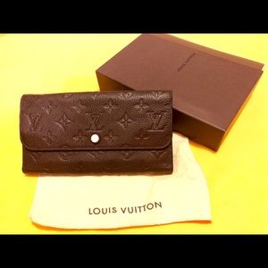 💯Auth Louis Vuitton Empreinte Curieuse Wallet